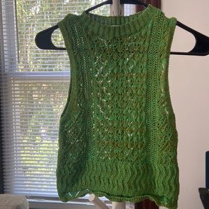 Zara - Green Knit Tank - NEVER WORN